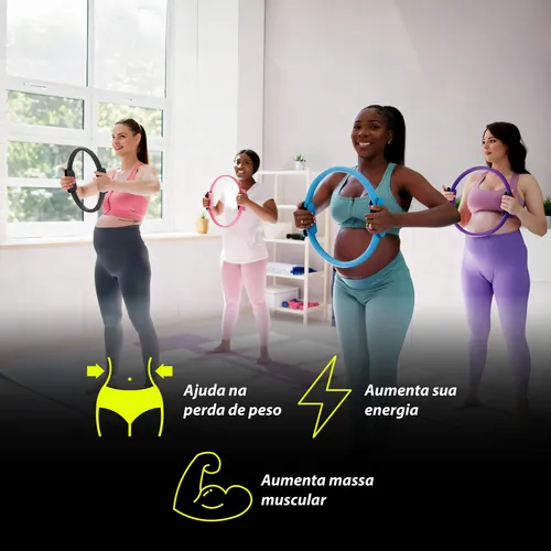 Anel de Pilates JustGoFit- 2
