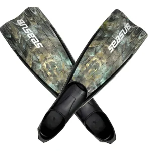 Nadadeira Velox Camuflada Mergulho Natação Pé De Pato Seasub